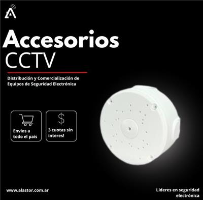 Accesorios CCTV: La infraestructura clave para un monitoreo de seguridad infalible
