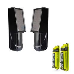 Barrera exterior Triple haz 30Mts Solar Inalambrica