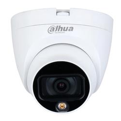 2MP Domo exterior plástico DAHUA HDW1209TLQP-LED-0280B-S3 FullColor 2,8mm, 30mts